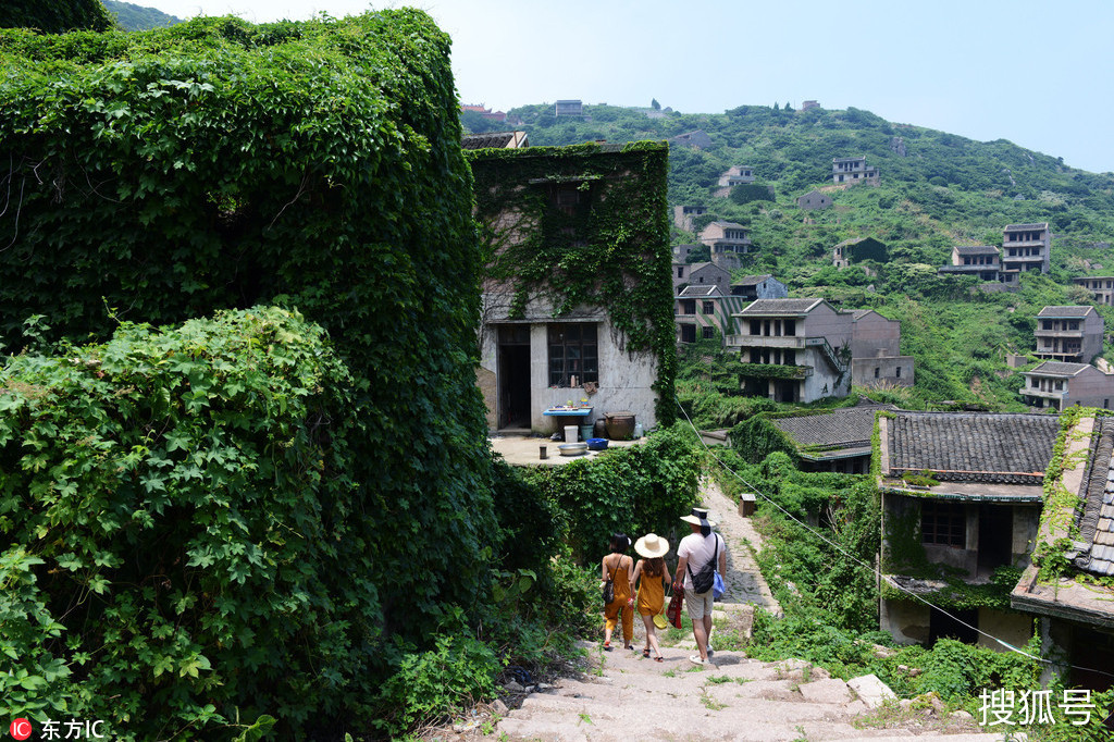 浙江舟山变革留下"无人村" 旅游重续"发展梦"