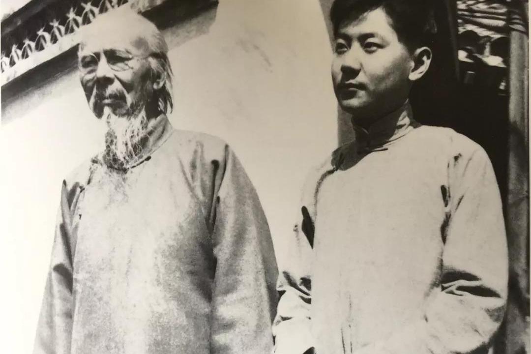 齐白石第三代传人,齐白石书画院-少白汤发周谈:齐白石"破亿"意味着