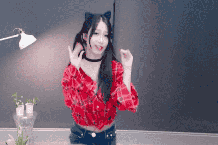 熊猫美女主播深深儿:性感韩舞《shake it》化身性感猫咪