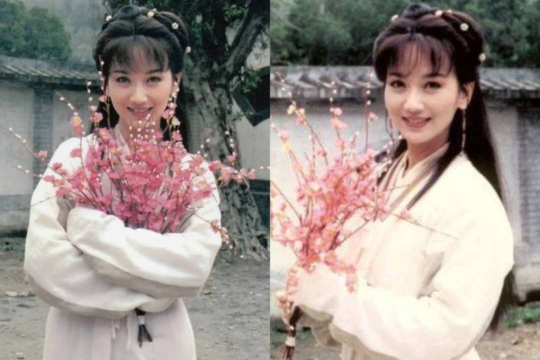 原创 26年前的赵雅芝好似18岁,41岁在《笑看良缘》电视剧花絮中手捧