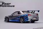 模玩秀:保罗·沃克 skyline r34 gt-r