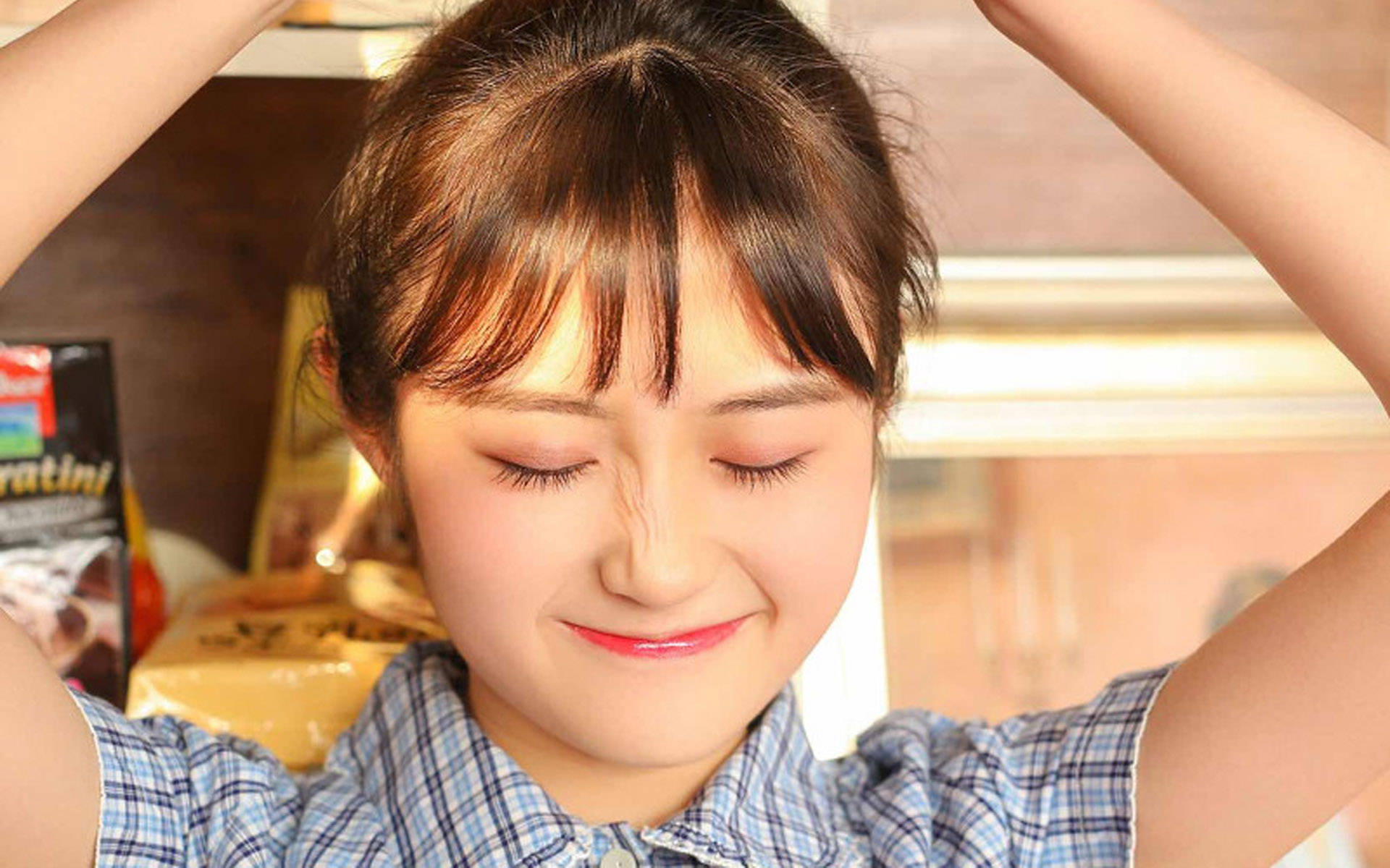 可爱俏皮萝莉美少女私房写真桌面壁纸
