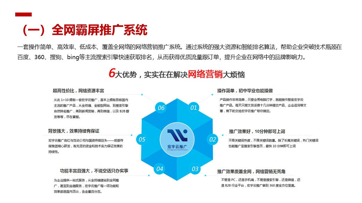 基于搜索引擎品牌营销霸屏推广服务解决方案