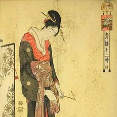 经典 | 浮世绘画师“喜多川歌麿”笔下的名妓：《青楼十二时》-搜狐大视野-搜狐新闻