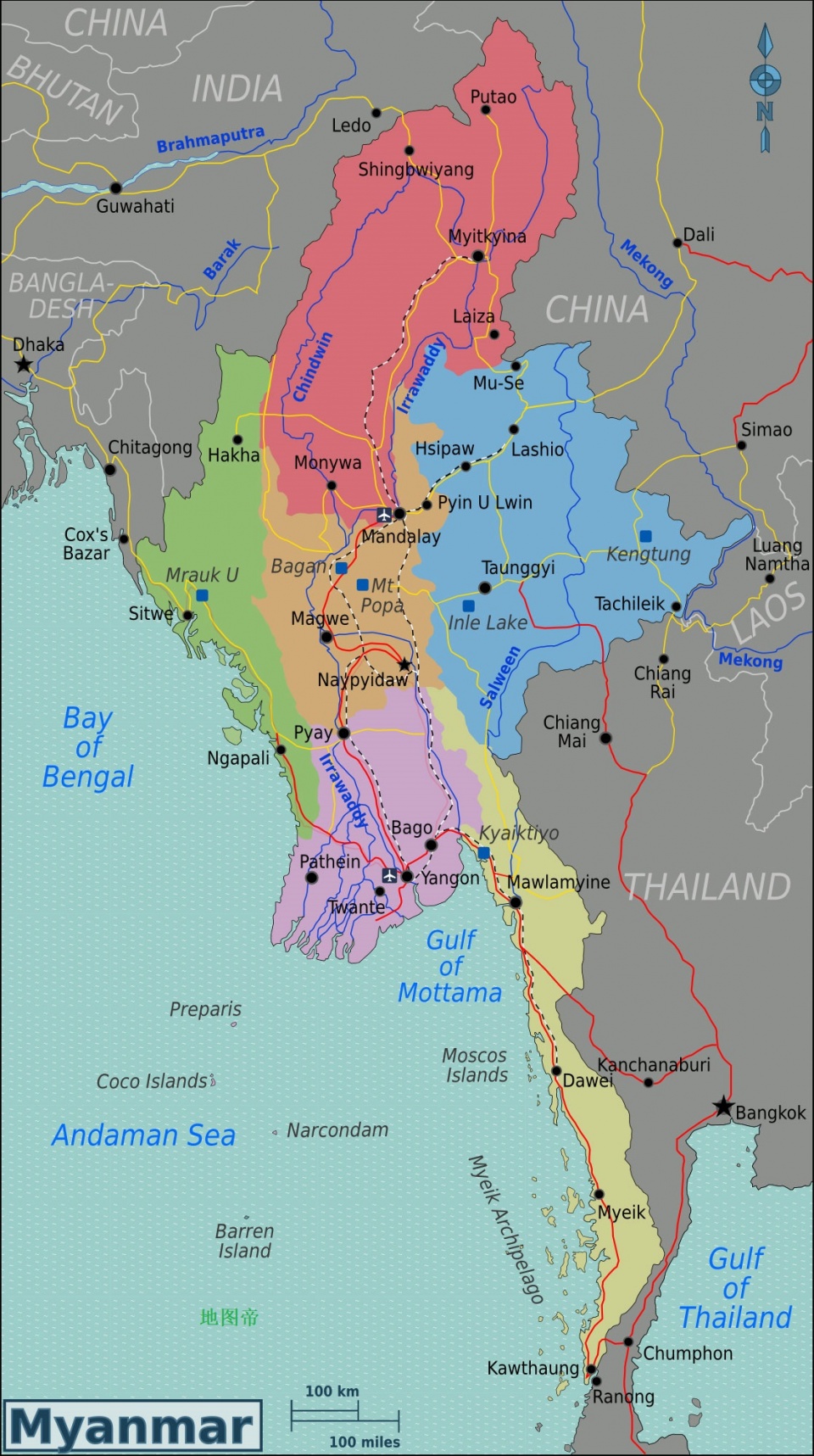 中南半岛人口_中南半岛地图