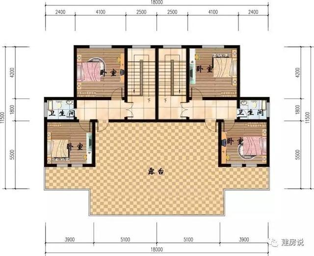 10款兄弟双拼农村别墅户型图,这样建房才家庭和睦