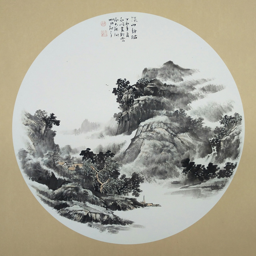 溪山静谧 ● 鲜向峰小品山水画作品展