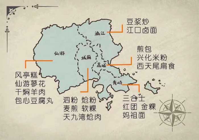 吃货的福音, 福建美食地图, 刘涛拍《妈祖》在福建