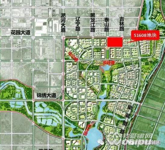 合肥滨湖卓越城规划一轴+7区 滨湖未来10年看这里