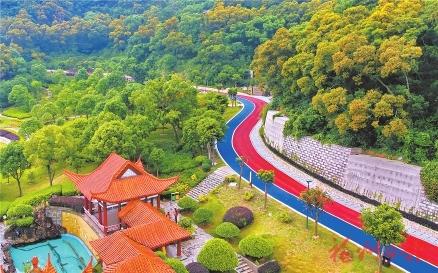 福州天马山公园休闲步道 预计年底完工