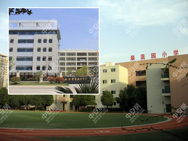 配套小学是翠庭园小学,中学是五十中新区;小区西门对着合肥少儿活动