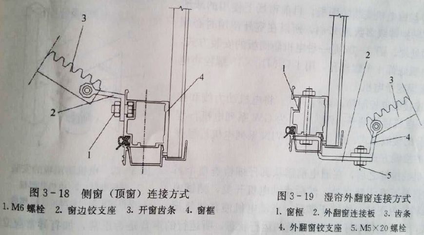 【河南华科温室】温室大棚等比传动排齿开窗机