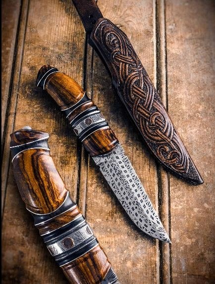【组图】复古制作的大马士革刀,看完都说是世上最美的