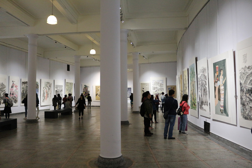 第七届云南省中国画大展在云南美术馆隆重开幕