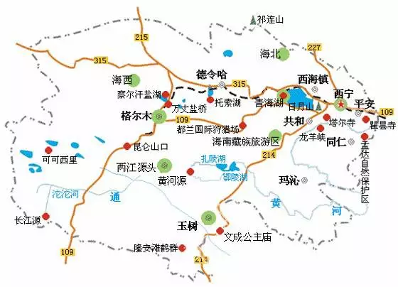 旅游线路:西宁——青海湖——茶卡盐湖(六月份才开湖)——都兰——