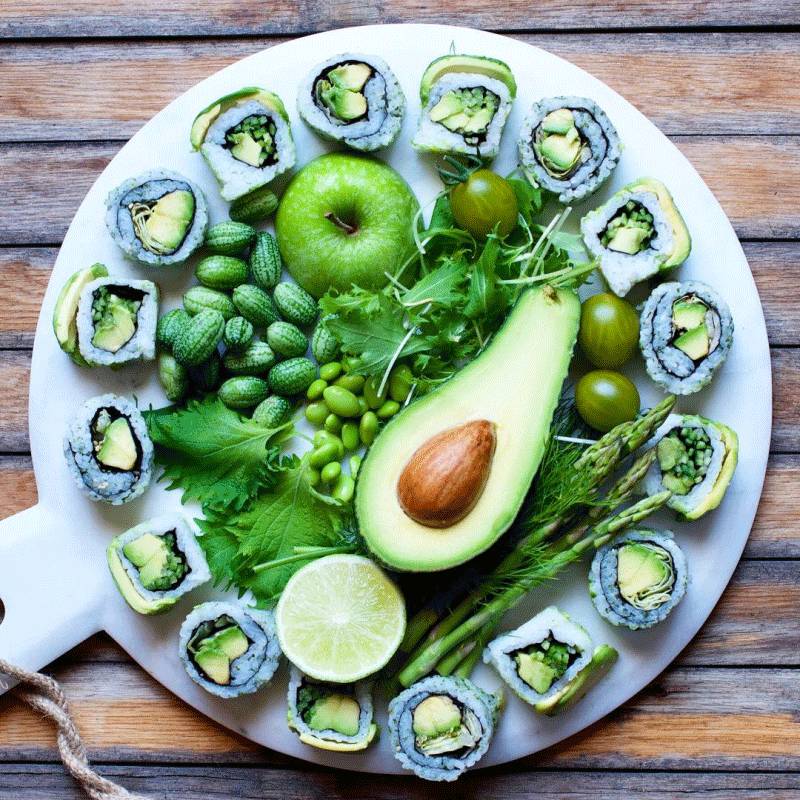 看一眼就沁凉无比的绿色食物 健康美味又营养