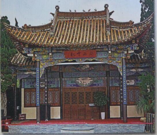 云南老戏台:历史悠久,其一为龙云兴滇剧时所建