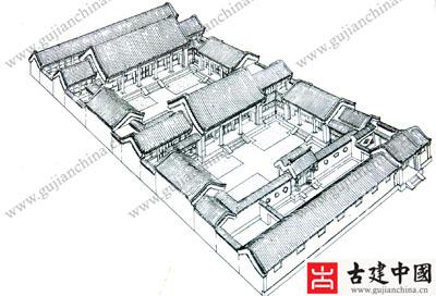 北京四合院中国传统民居建筑的典范