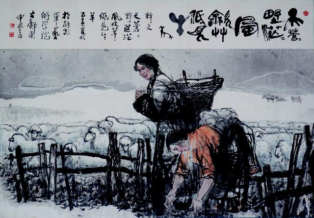 军人情怀"大笔墨"-著名军旅画家申家铳作品浅议