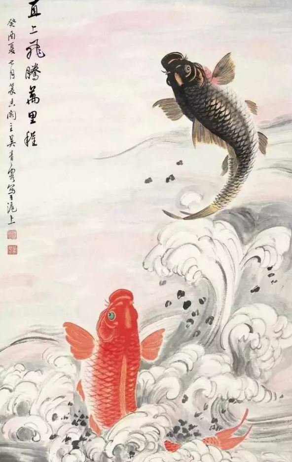 吴青霞 , 画坛"鱼王"巾帼不让须眉