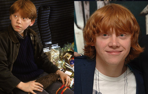 ron weasley played by rupert grint 罗恩.韦斯莱扮演者鲁伯特.