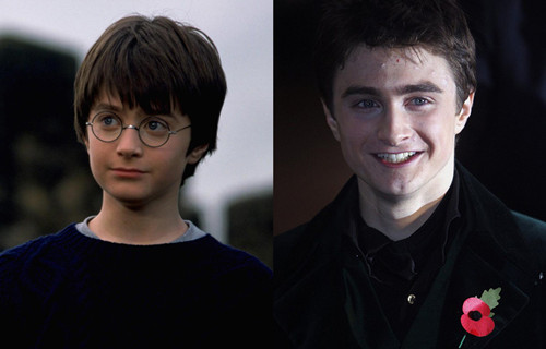 harry potter played by daniel radcliffe 哈利.波特扮演者丹尼尔.