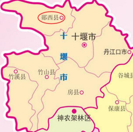 设立十堰市郧阳区,以原郧县的行政区域为郧阳区的行政区域