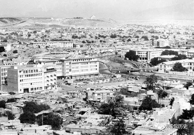 60年代阿富汗首都喀布尔城市全景.