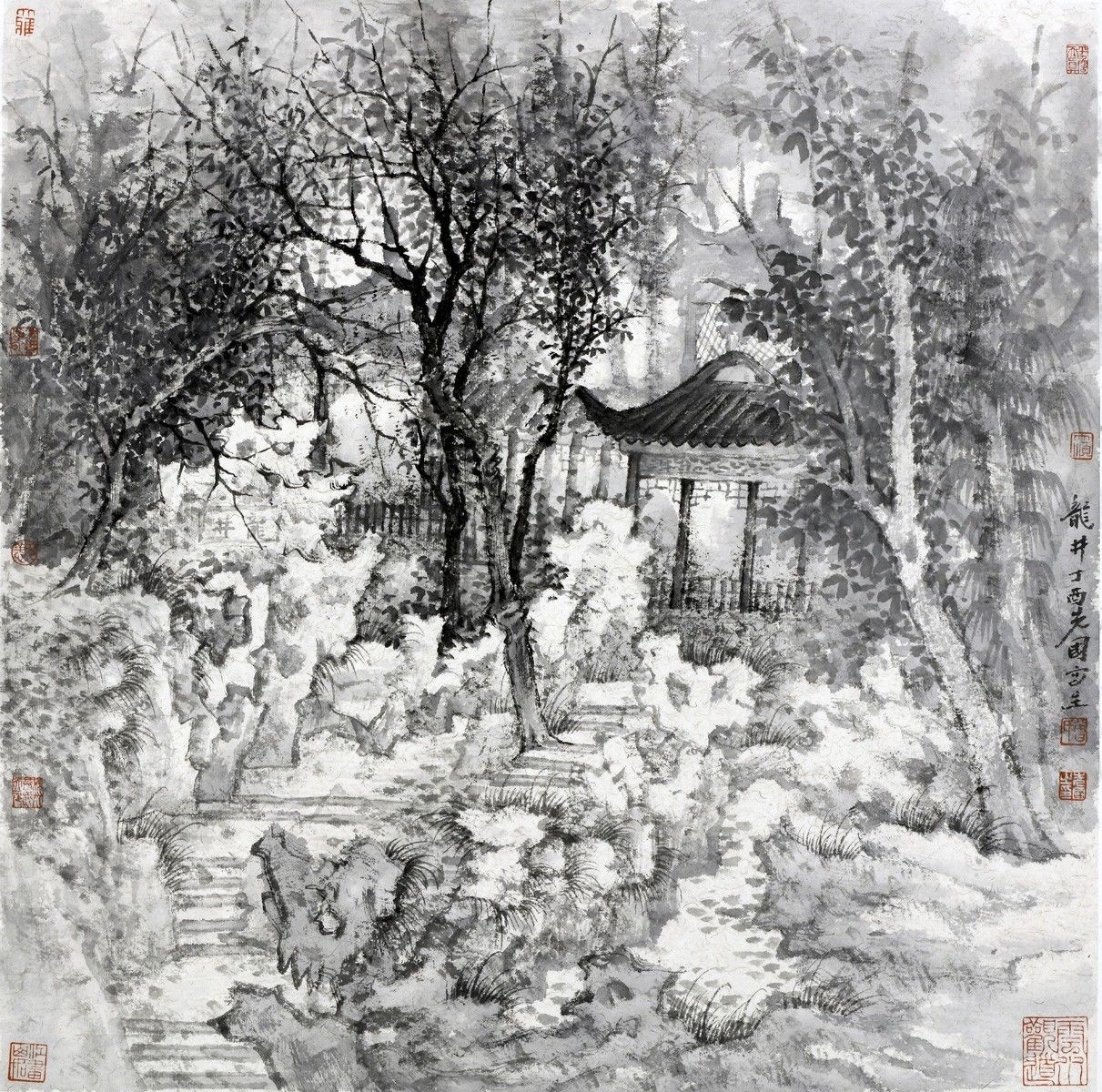 中国画名家写生作品系列个展曾先国写生作品展