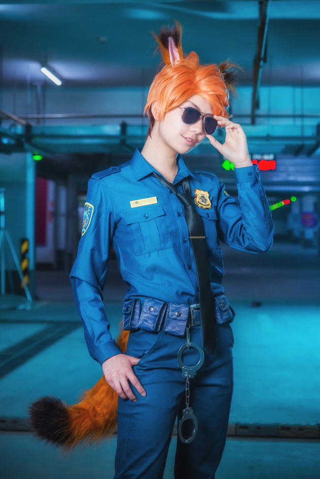 疯狂动物城——朱迪&尼克 警服精品cos!