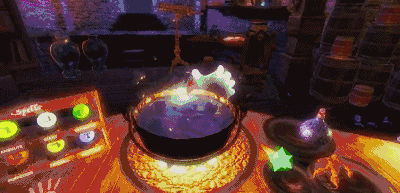 锅里还咕噜咕噜冒着热气,很温暖的样子看起来和平时煮汤的锅没啥不同