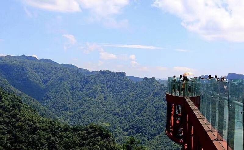 俗话说,会当凌绝顶,一览众山小,站在大风堡峰顶,整个景区一览无遗