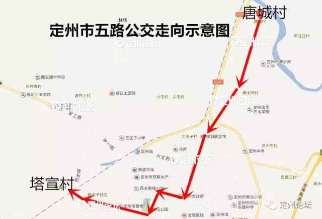 围观!定州要新开五路公交车,看到你家门口了吗?