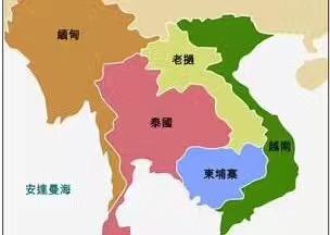 1954年7月20日,法国与北越,南越,老挝,柬埔寨在日内瓦签订了印度支那