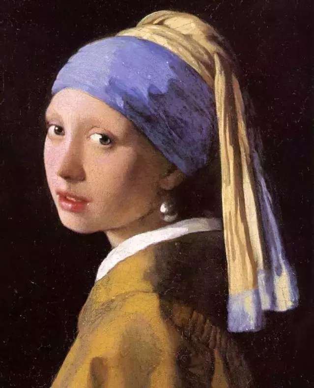 (1508年) 原作:荷兰-约翰内斯·维米尔《戴珍珠耳环的少女》(1665年)