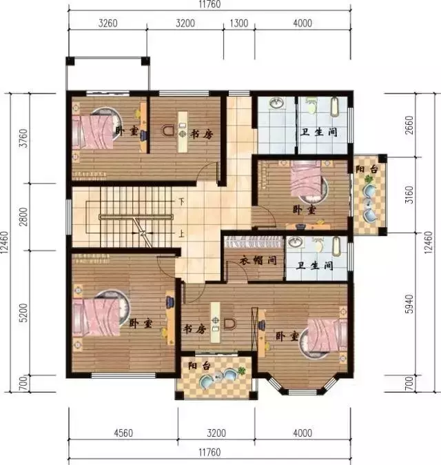 7x12米建房设计图