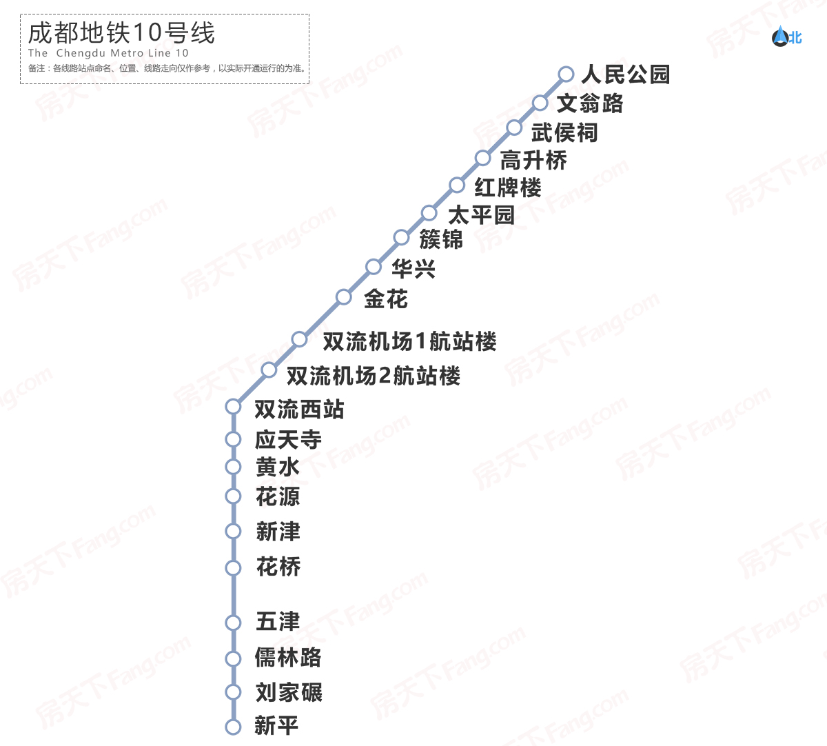 离成都地铁10号线开通仅剩2月,深八沿线6站房价