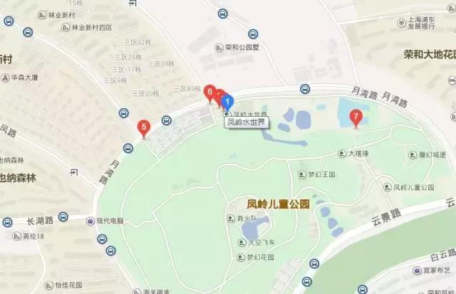 地址:南宁市月湾路1号凤岭水世界 公共交通 南宁市月湾路儿童公园内