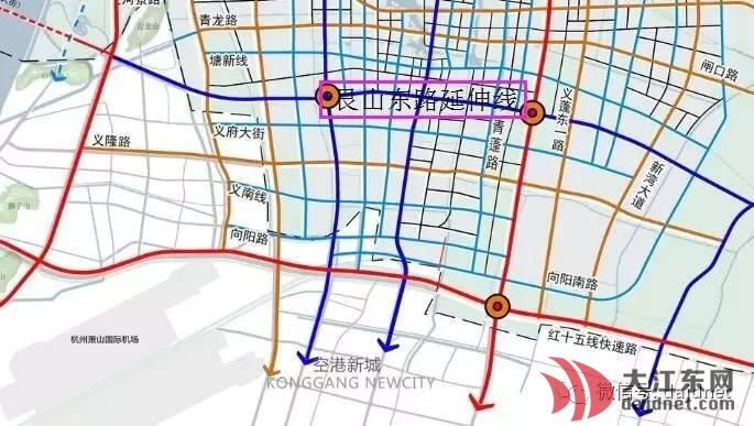 艮山东路东延线走6号大街or12号大街,哪条更有利