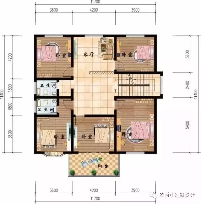 3套实用农村三层小别墅,简洁通用户型,布局完美