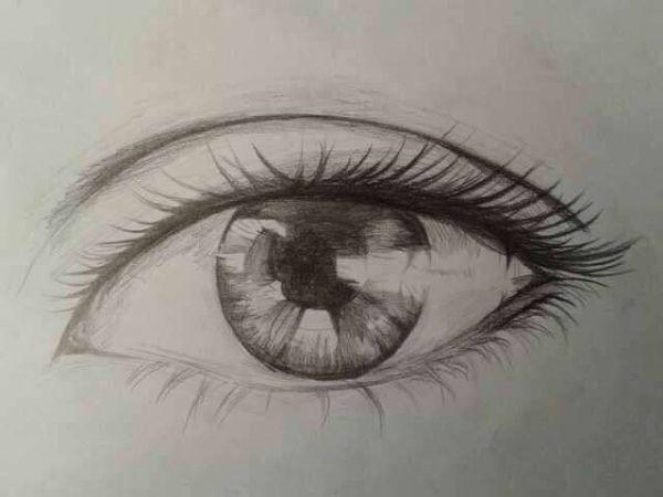 如何画好人物的眼睛,铅笔手绘画眼睛素描教程解析