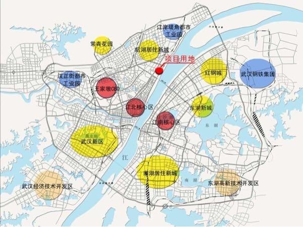 长江新城规划的确定,20多家百强房企来武汉拿地