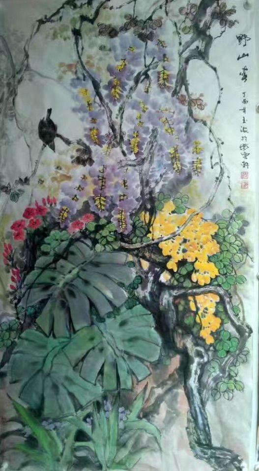 名家名画国家一级美术师著名画家杜玉海作品欣赏