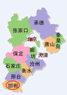 邯郸市市区人口_邯郸市