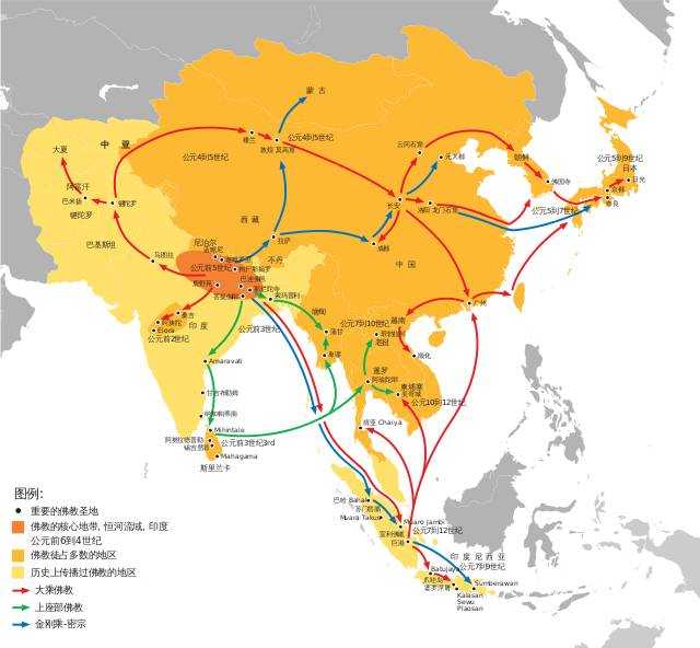 寻根:佛教长河的流经之路