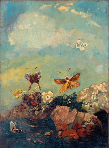 法国象征主义画家奥迪隆·雷东油画欣赏