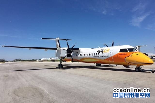 飞鸟航空庞巴迪q400支线飞机