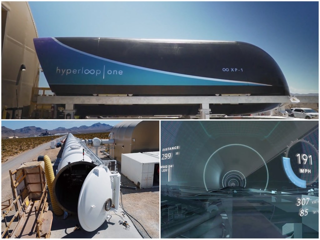 美国超级高铁hyperloop one 又刷新最高时速!