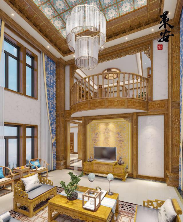 上海680平别墅,家具全用红木,中式就是大气奢华