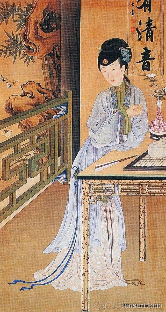 雍正十二美人图古代妃子到底有多美